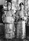Peranakan Chinese and Baba-Nyonya are terms used for the descendants of late 15th and 16th-century Chinese immigrants to the Malay-Indonesian archipelago of Nusantara during the Colonial era.<br/><br/>

Members of this community in Malaysia identify themselves as 'Nyonya-Baba' or 'Baba-Nyonya'. Nyonya is the term for the females and Baba for males. It applies especially to the ethnic Chinese populations of the British Straits Settlements of Malaya and the Dutch-controlled island of Java and other locations, who adopted partially or in full Malay-Indonesian customs to become partially assimilated into the local communities.<br/><br/>

While the term Peranakan is most commonly used among the ethnic Chinese for those of Chinese descent also known as Straits Chinese (土生華人; named after the Straits Settlements), it may also be applied to the Baba-Yaya community in Phuket and other provinces of southern Thailand.