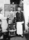 Malaysia / Singapore: A Peranakan bride and groom, Melaka (Malacca), early 20th century